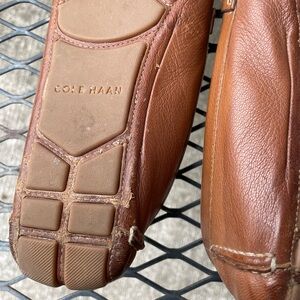 Cole Haan women  Tan Leather Slip-Ons